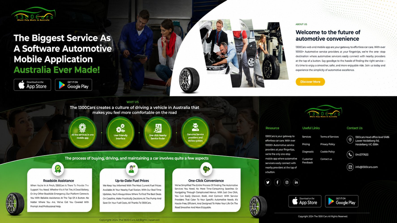 1300 Cars — automotive marketplace
